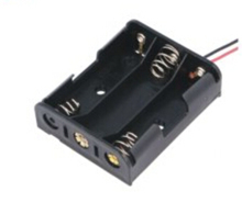3 AA Battery Holder Box Case with Switch