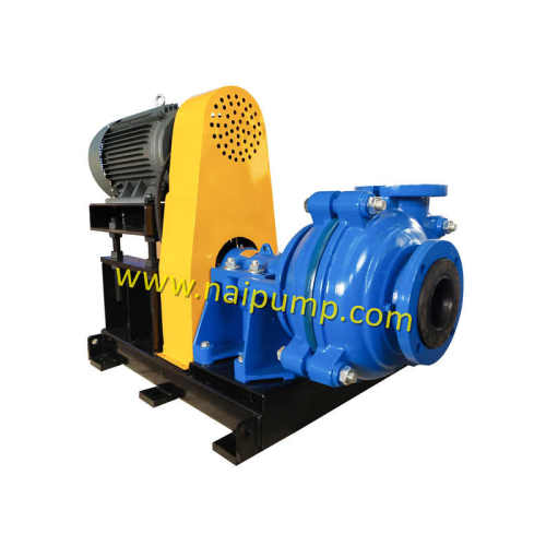 slurry sludge mining rubber impeller pump