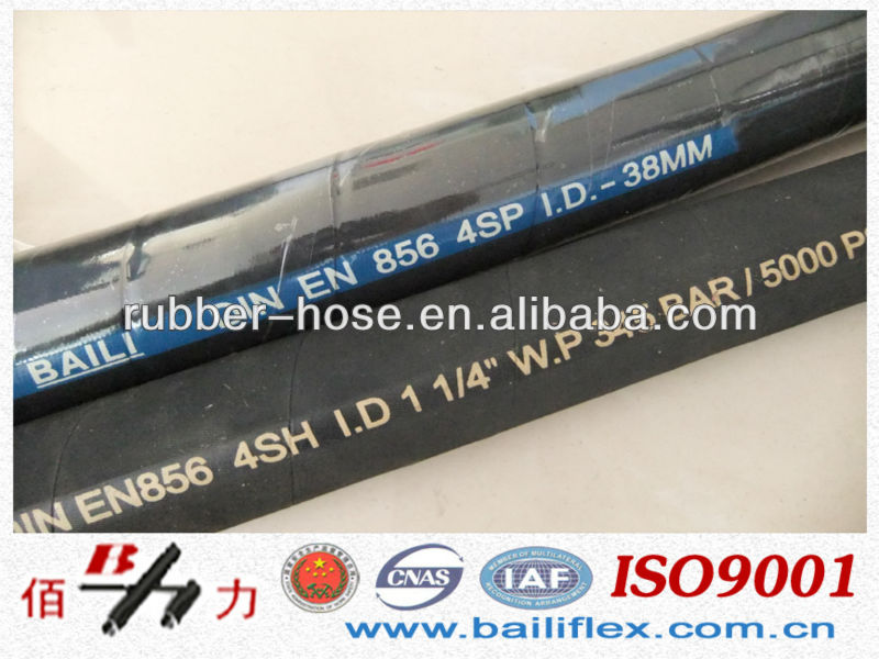 (EN 856 4SP - SAE 100 R9 - DIN 20023 4SP Standard) Hydraulic Hose made in bailihose company, China