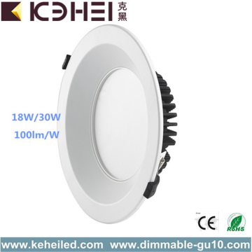 High Power SMD LED Dimmable Downlight 30W 6000K