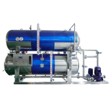 Horizontal High Temperature Steam Retort Food Sterilization Machine