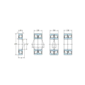 High speed angular contact ball bearing(7022C/7022AC)