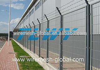 Hot sale PVC coated Framework fence
