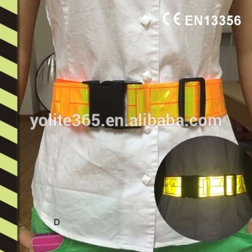 CE EN13356 Reflective Waistband,Reflective Belts