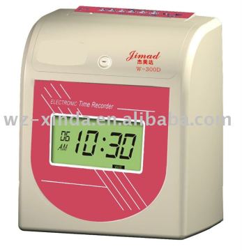 Electronic Time Clock with LCD