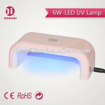 6w nail led lamp/nail drying/nail led curing lamp