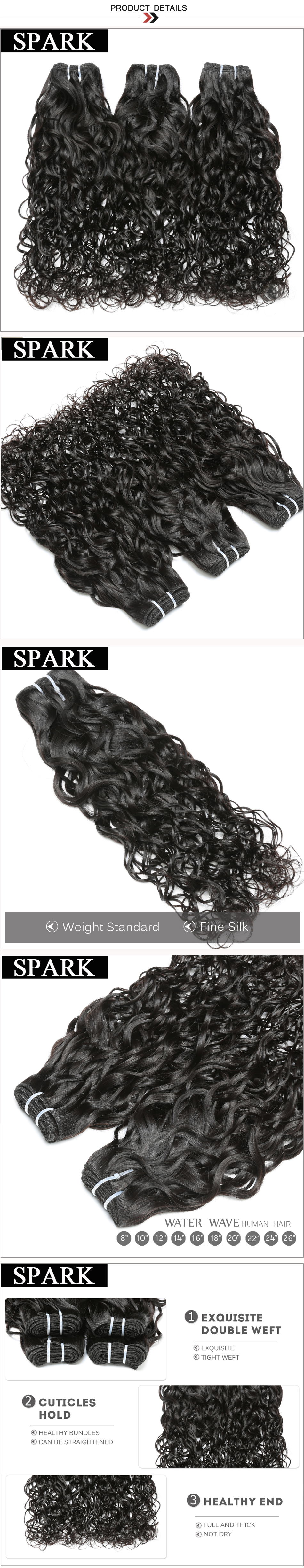 12A Brazilian Virgin Hair Extensions Afro Kinky Curly Natural Black 100% Unprocessed Human Hair Weave Bundles SPARK