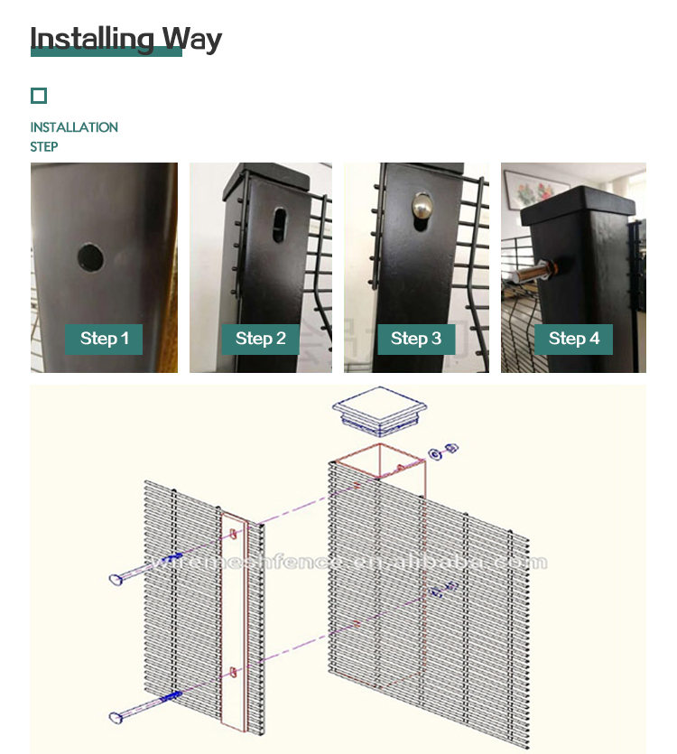 358 Price de la cerca anti -escalas Malasia