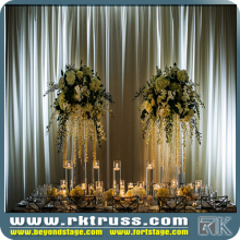 Outstage backgroud pipe and drape Pipe and Drape Kits with White Drape for events/wedding/exhibition alibaba in China