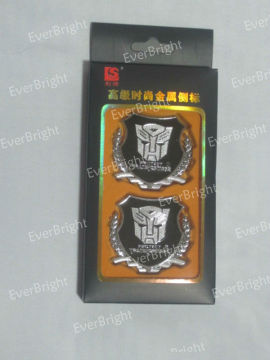 Car Side Labeled Metal Side Marked Emblems Auto Logo Sticker ,car sticker logo