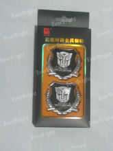 Car Side Labeled Metal Side Marked Emblems Auto Logo Sticker ,car sticker logo