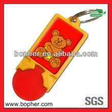 custom cheap canadian coin keychain