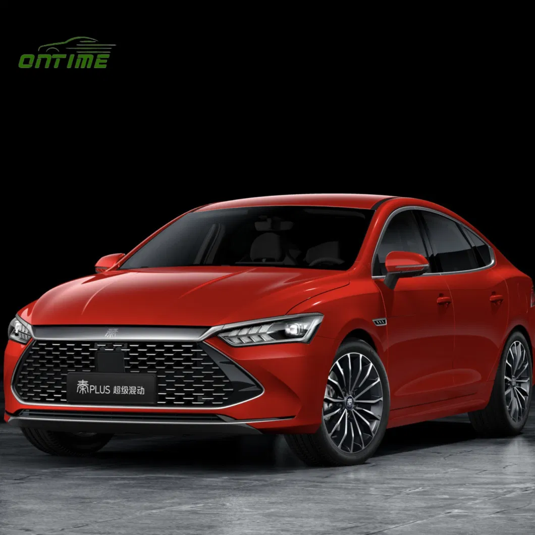 An Environmentally Friendly and Affordable Four Wheel Left-Hand Drive New Energy Vehicle Qinplus Equipped with Real-Time Hybrid Electric Family Sedan