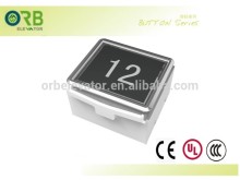Lift button elevator push button square button