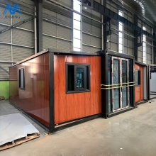 Expandable Container House with Sunroom