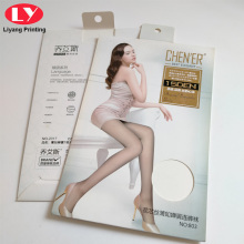 Logo personalizzato Pantynose Stocking Packaging Paper Box