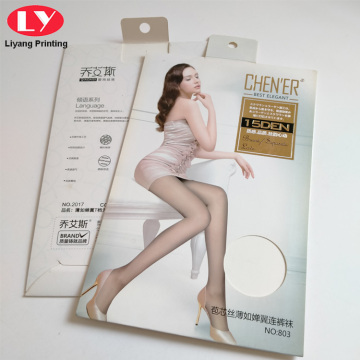 Custom Logo Pantynose Stocking Packaging Paper Box