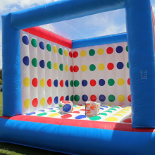 4x4m Twister Inflatable Game: Rental for Adults and Kids' Healthy Competition