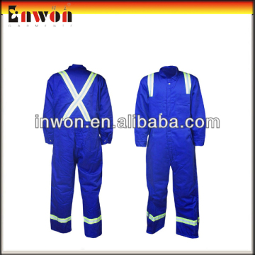 Blue reflective tape Heated Coveralls
