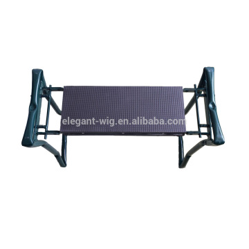 Folding Garden Stool Kneeler With EVA Kneeling Pad