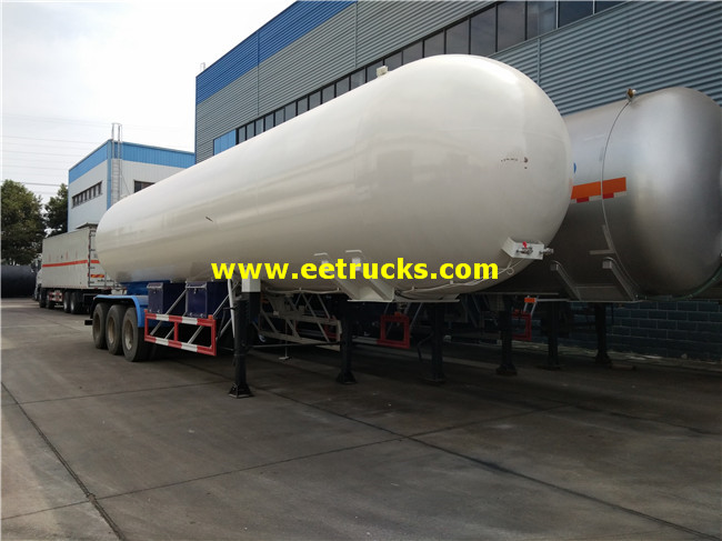 56000L Tri-axle Propane Trailer Tanks