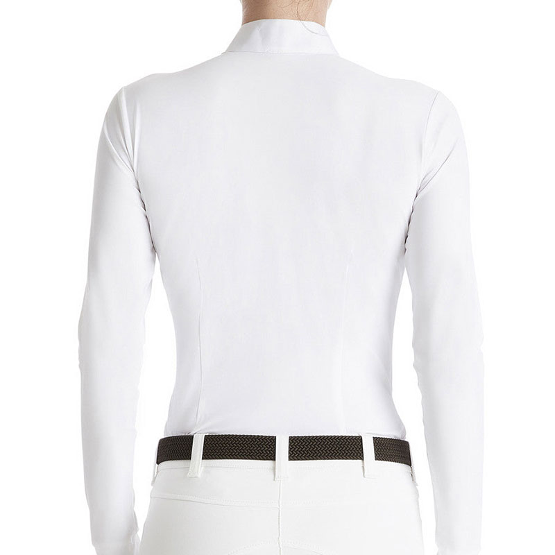 Roupas personalizadas para mulheres equestres de camisa de camisa Tops de camisa