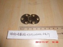 Zinc alloy round folding table hinge
