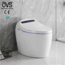 OVS CE Europe Water Closet Rimless Automatic Floor-Mounted Toilet