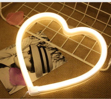 Heart Neon Sculptures Wall Signs
