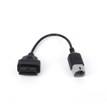 OBD 16pin to 6pin Diagnostic Cable Adapter Motorcycle