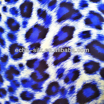 leopard print silk fabric