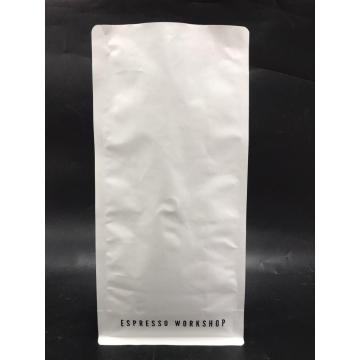 1 kg de boîte en papier kraft blanc pochette