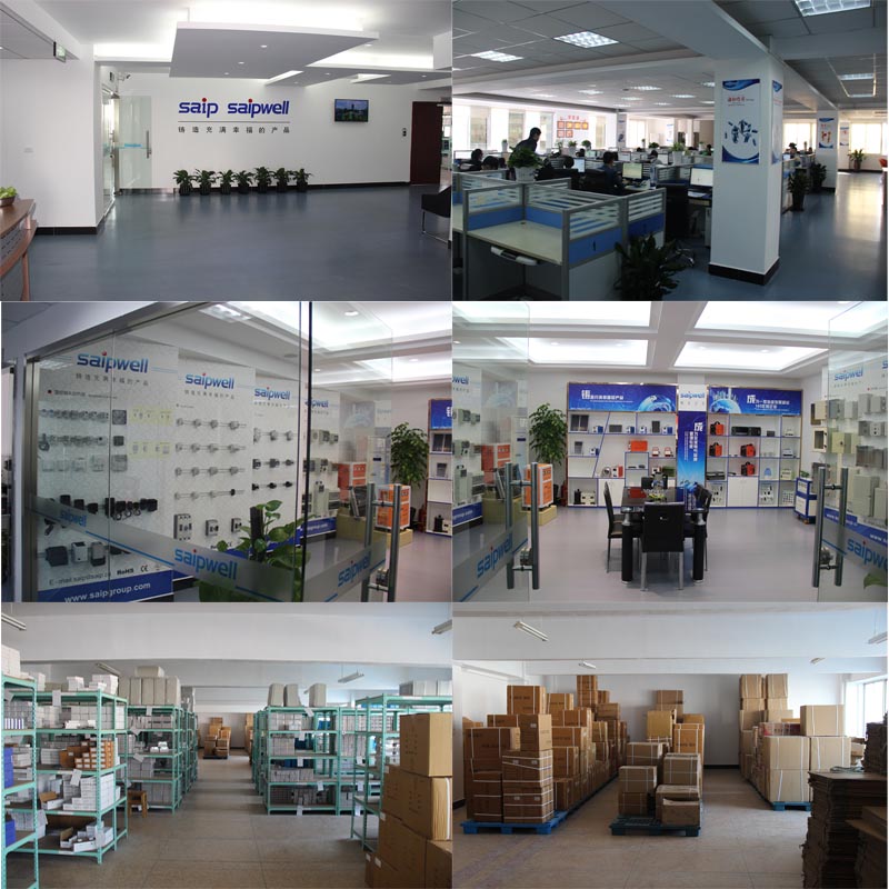 SAIP/SAIPWELL 600*450*160 PVC IP66 Waterproof China Factory Price Electronic Battery Enclosure