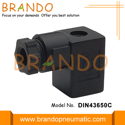 EN 175301-803 DIN43650C Solenoïde klep spoelconnector IP65