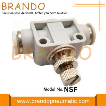 NSF Air Speed Pneumatic Flow Control Fitting