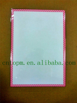 Customized promotional educational kids magnetic writing board