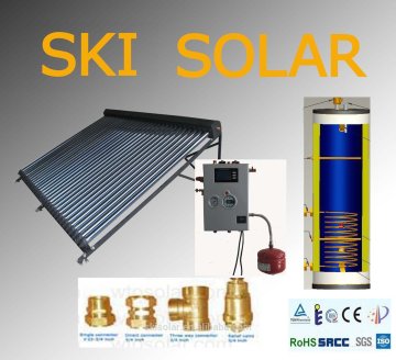 split pressurized solar water heater