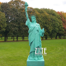 Street Decoration Resin Sculpture Fiberglass statue of liberty