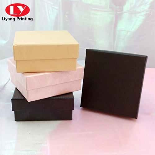 Custom square jewelry bracelet packaging paper box