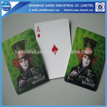 lenticular playing cards with custom printing