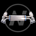 Catback Exhaust For PORSCHE 911 (997.2) turbos Titanium Exhaust Pipes High Performance Valvetronic Exhaust valve control