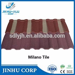 anti-fade stone coated metal roof tile/natural color harvey metal roofing tiles