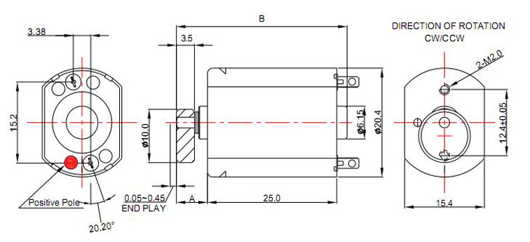 3v Dc Eccentric Vibrator Motor For Massager Bed With Low Electric Motor Price