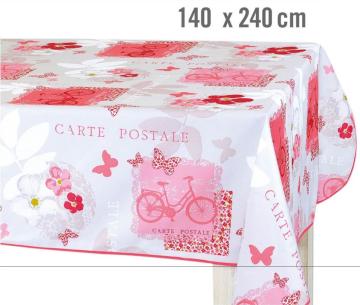 Pvc Printed fitted table covers Gauge Vinyl Tablecloths