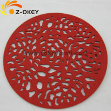 Simple-designed felt doily