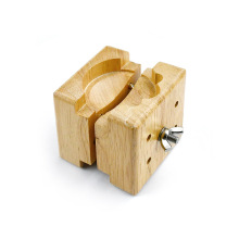 Professional Wood Watch Case Holder Repair Tool for Watchmakers