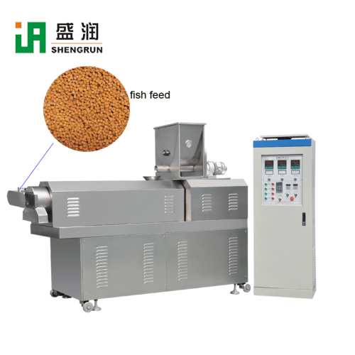 Floating Fish Feed Pellet Making Extruder Machine