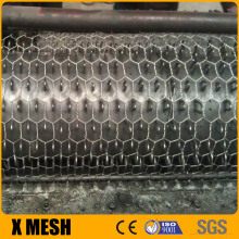 Poultry Netting Chicken Wire Mesh , Plain Weave Galvanized Hexagonal Wire Mesh