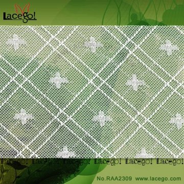 Nylon Mesh Lace Fabric For Hometextile