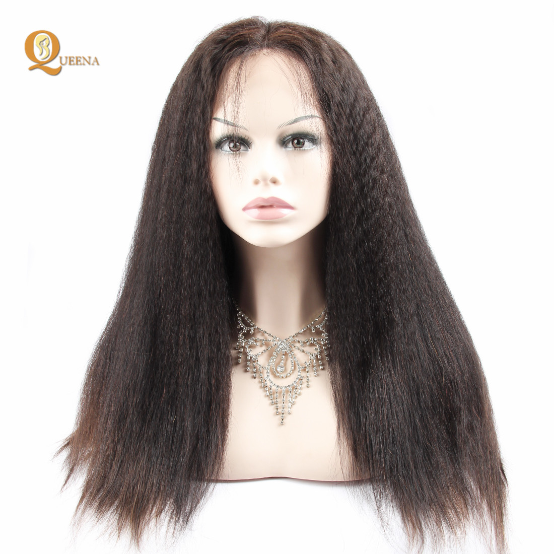 Xuchang Fuxin Cuticle Aligned Extensions Raw Virgin Kinky Straight Hair Full Lace Wigs Brazilian Hair Swiss Lace 12 Inch Long